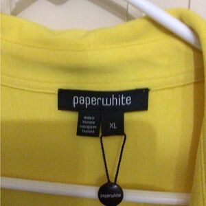 Paperwhite Yellow Dress